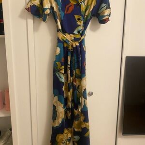 Zara Multicolor Floral Jumpsuit